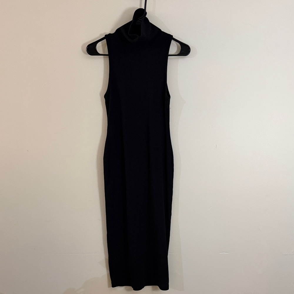 Zara Black Midi Dress